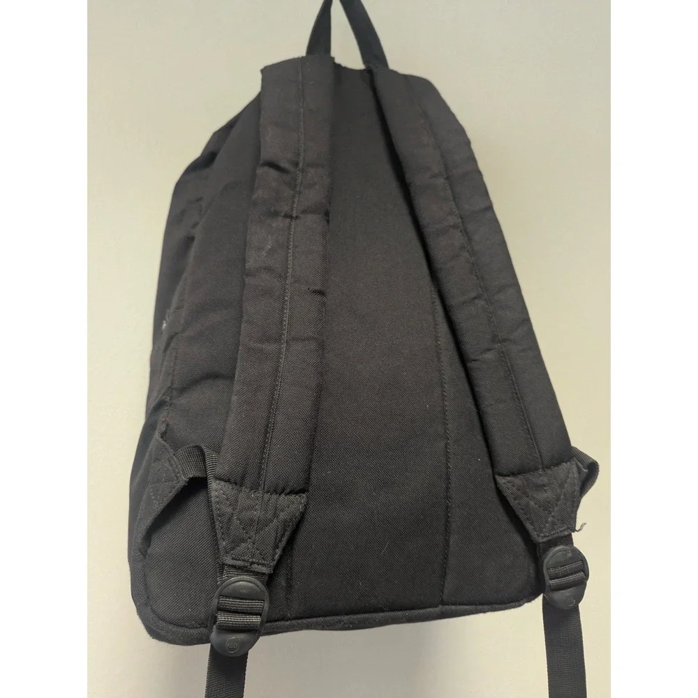 Herschel Charcoal Grey black  Backpack  red white  lining  as is